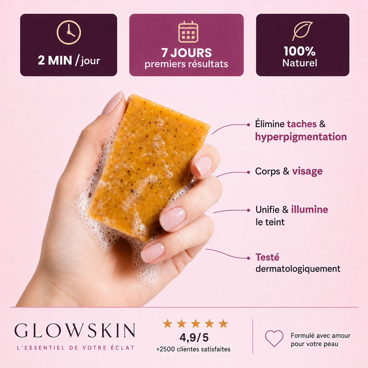 GLOWSKIN Ritual — La Gamme complète Anti-Taches & Hyperpigmentation